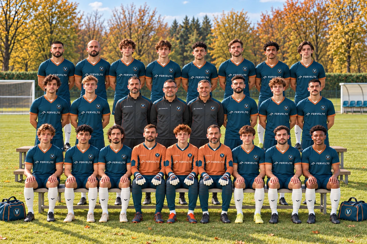 Ventoriva FC, rosa e staff